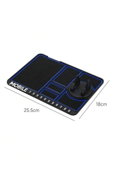 jetfast 2 Numbered Phone Holders, Glove Box Anti-Slip Mat