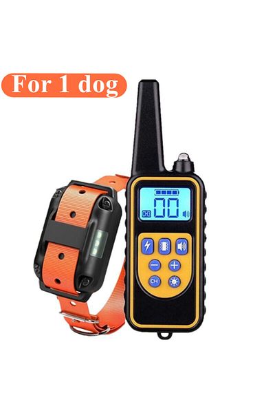 Choice Eu Plug G 800m Digital Dog Training Collar Waterproof Rechargeable Remote Control Pet With Lcd Displ