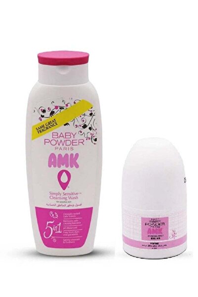 Amk Yayınları غسول منظف سيمبلي سينسيتيف 5 في 1 للبشرة الحساسة 250 مل + رول أو...