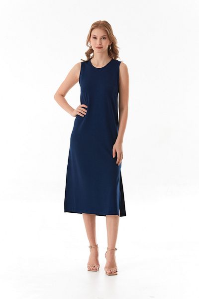 Fulla Moda Βασικό φόρεμα με σχισμή