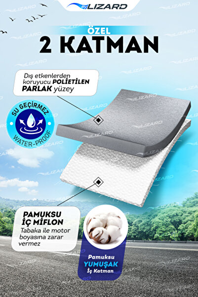ByLizard Sedan Araçlara Uyumlu Su Geçirmez Araba Brandası Oto Branda Araba Örtüsü Araç Çadırı