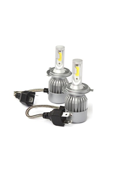 Yboxe H4 Şimşek Etkili Led Xenon Zenon Buz Mavisi