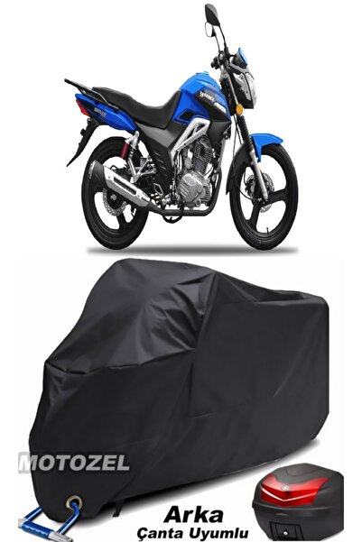 MotoZEL قماش مشمع للدراجات النارية يوكي فامباير 125 أسود متوافق مع الحقيبة ال...