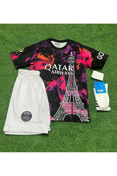 Armageddon 2023/24 New Season Kylian Mbappé Eiffel Tower Concept Kids Jersey Set of 4