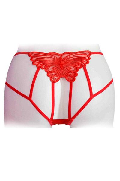 Helena Paris Women's Back Butterfly Detailed String Slip Panties (2762)