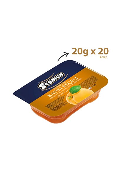 Seğmen Kayısı Reçeli Piknik 20g (20’Lİ)