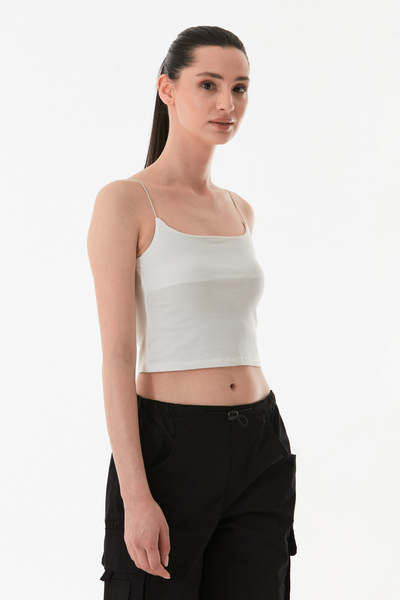 Fulla Moda Basic Rope Strap Bustier