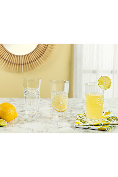 Madame Coco Laurent – ​​4er-Set hohe Softdrinkgläser