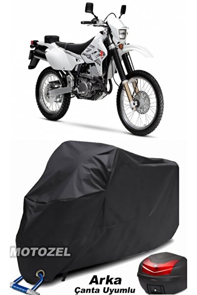 MotoZEL حقيبة خلفية سوداء لسوزوكي DRZ400 S وقماش قنب للدراجات النارية متوافق ...