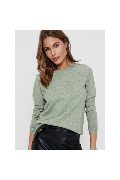 ONLY Pulover de damă Pulover tricotat de culoare solidă 15170427