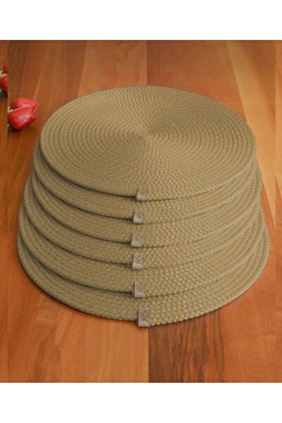 myistasyon "tarzınızı evinize yansıtın" 6 Adet Jüt Supla / Amerikan Servis Lu...