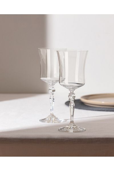 Madame Coco Grace Set mit 4 Kristall-Weingläsern – 250 ml