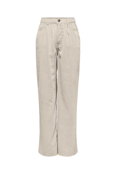 ONLY Women's Stone Onlaris Life Mw Pant Cc Wvn Pants 15337958 -Pumicesto