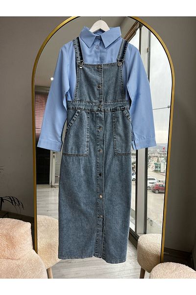 Bold Grup Women's Salopet Dress and Jeans