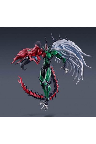 BANDAI Yu-Gi-Oh! S.H. MonsterArts Action Figure Elemental Hero Flame Wingman 19 cm