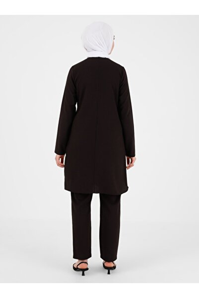 Tavin Women's Black Tunic & Trousers Double Set1751752