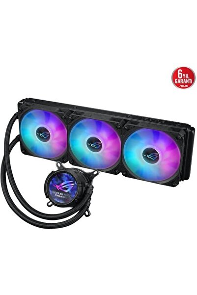 ASUS ROG Strix LC III ARGB LCD 360 mm Intel(1700p/1851p)-AMD Uyumlu Sıvı Soğu...
