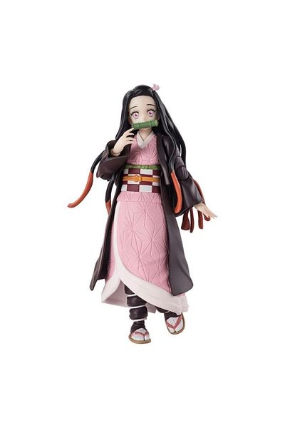 BANDAI Demon Slayer: Kimetsu no Yaiba S.H. Figuarts Action Figure Nezuko Kamado 13 cm