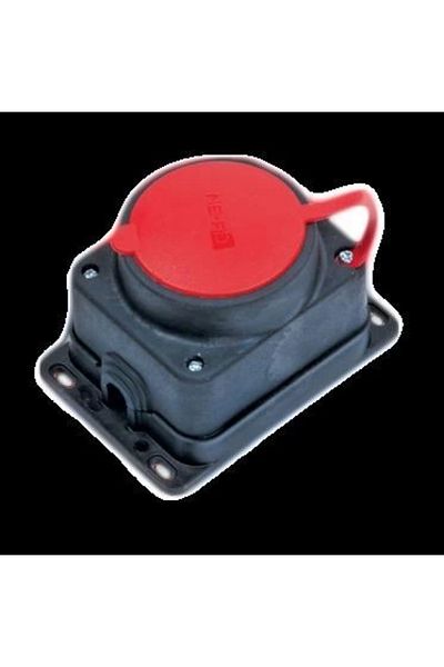 NE-AD 4X25 3X25A Rubber Covered Surface Mounted Socket Wall Socket