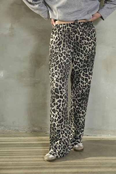 Miss fashion LEOPAR PANTOLON