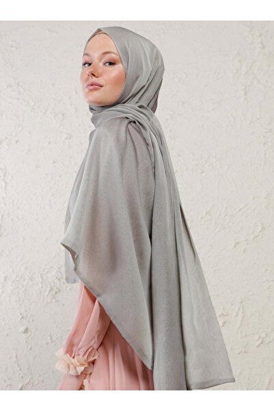 Tuva Şal Janjan Double Layer Shawl - Mink -