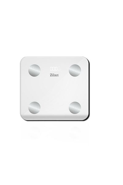Zilan Zilan ZLN9006 body scale made of tempered glass, capacity 3-180kg, OKOK application, LED display