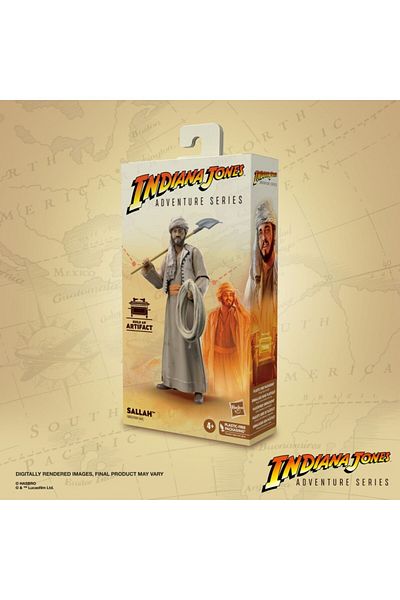 Hasbro Figurina Indiana Jones Raiders of the Lost Ark Sallah, 15cm
