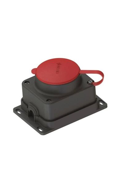 NE-AD 4X25 3X25A Rubber Covered Surface Mounted Socket Wall Socket