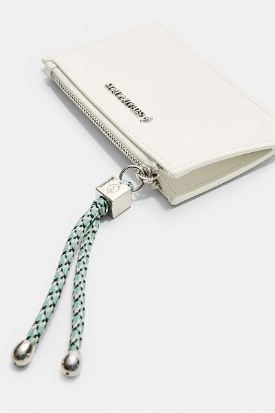 Stradivarius Card holder with contrast cord