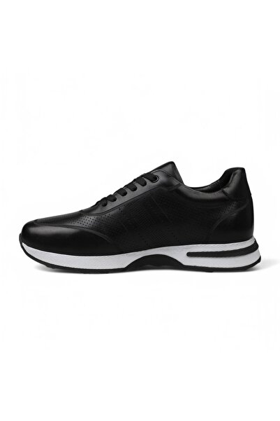 Pierre Cardin 109665 Pc Siyah Hakiki Deri Erkek Sneaker Ayakkabı