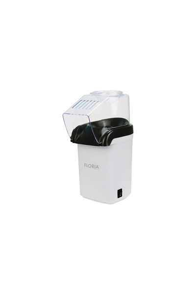 Floria Floria ZLN9044 Popcorn Maker, BPA FREE, 60 gram capacity, 1200W, White