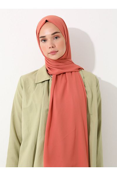 Tuva Şal Women's Onion Shell Crepe Shawl