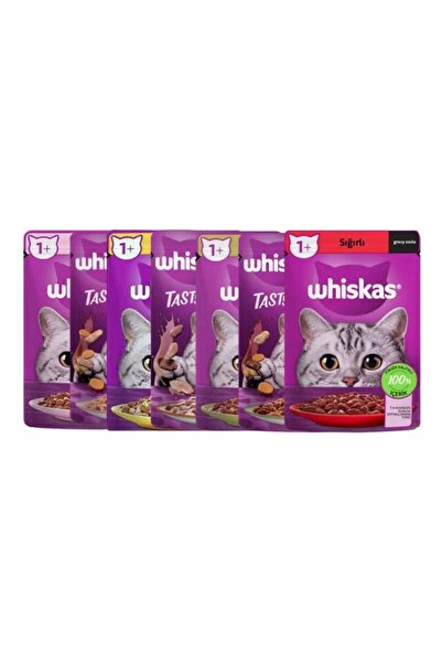 Whiskas Karışık Pouch Yetişkin Kedi Yaş Maması 28x85 gr
