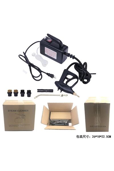 Choice EU 220V black upgrated 2600w220V High Temperature Steam Cleaner Portable Sterilization Pressure Jet