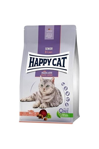 Happy Cat Senior Atlantic Lach Somonlu Yaşlı Kedi Maması 4 Kg