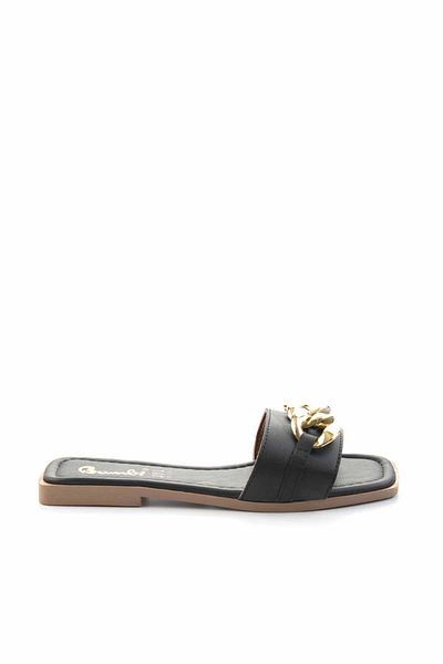 Bambi Women's Black Slippers K04956128009