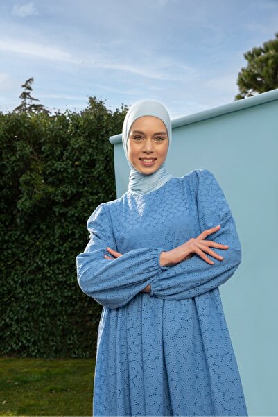 Ecardin Jarse Penye Şal - St 131 Bebe Mavi