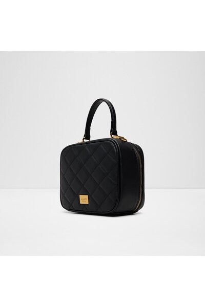 Aldo حقيبة يد نسائية سوداء بمقبض علوي