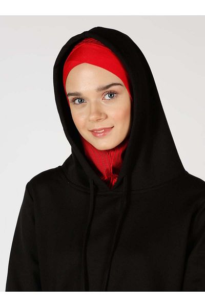 Ecardin بونيه رياضي أحمر