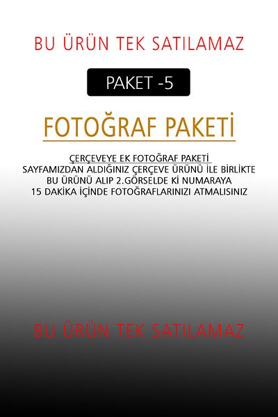 yhfoto Photo Package 5 - Additional Photo Package to Frame - (Not Sold Alone)