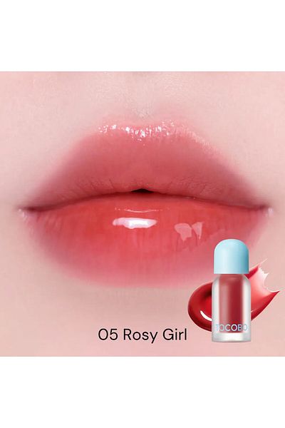 TOCOBO -JUICY BERRY PLUMPING LIP OIL 4g - 05 ROSY GIRL