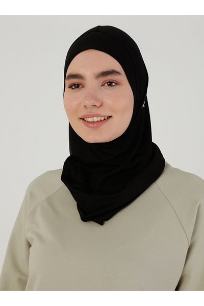 Ecardin Sports Bonnet - Black -