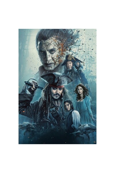 OEM Αφίσα Πειρατές της Καραϊβικής Νεκροί, 61x90εκ., Zumzeria