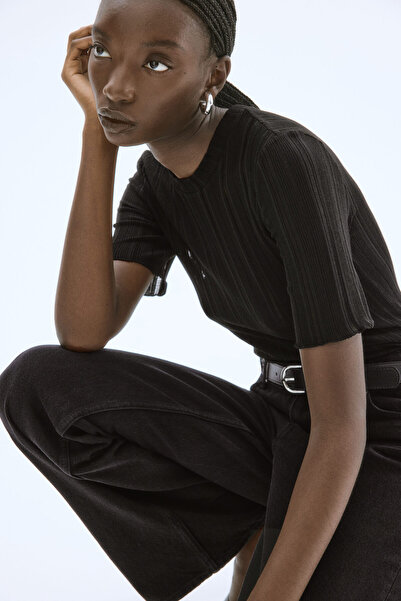 H&M Lastik Örgülü Üst