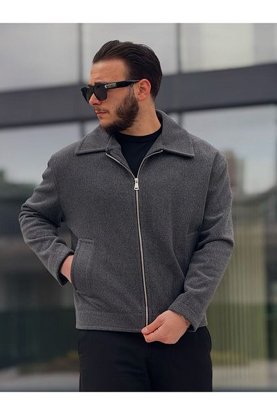 KINGAF Men's Stamp Jacket