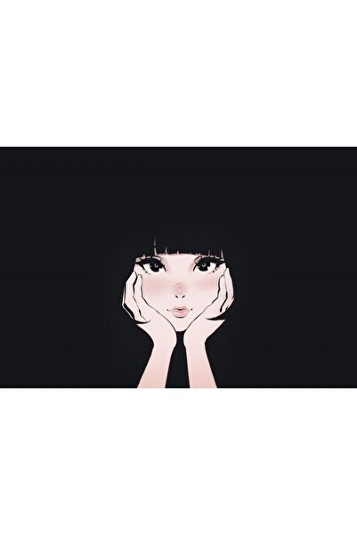 OEM Αφίσα Νεαρή Κοπέλα με τα Χέρια στο Πρόσωπο, 61x90εκ., poster1657, Zumzeria