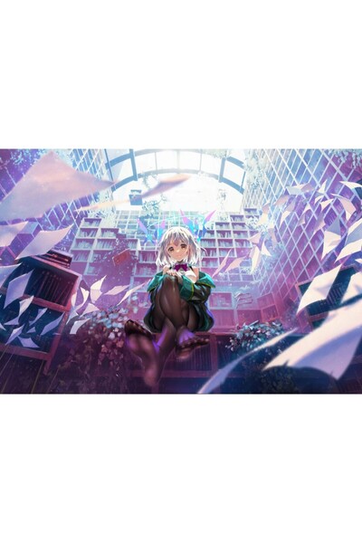 OEM Poster Books Colors Anime Girl, 61x90cm, poster1390, Zumzeria ®