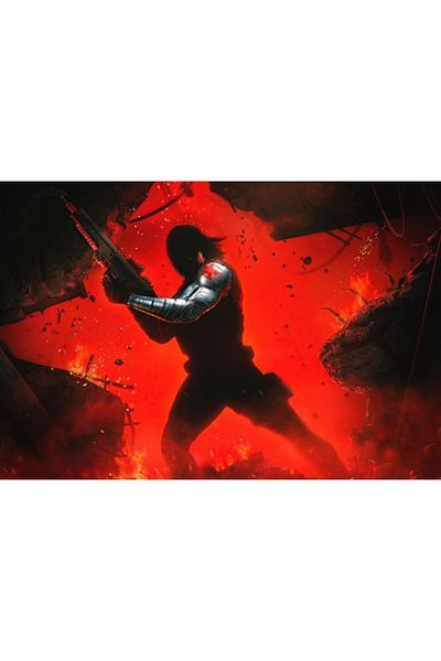 OEM Poster Marvel Avengers The Winter Soldier, 61x90cm, poster1917, Zumzeria ®