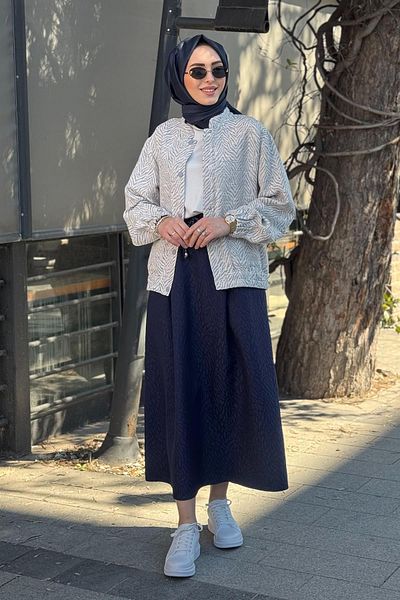 Kayra Gray Jacket Ka-B25-13050