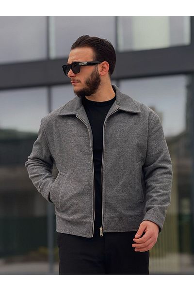KINGAF Men's Stamp Jacket